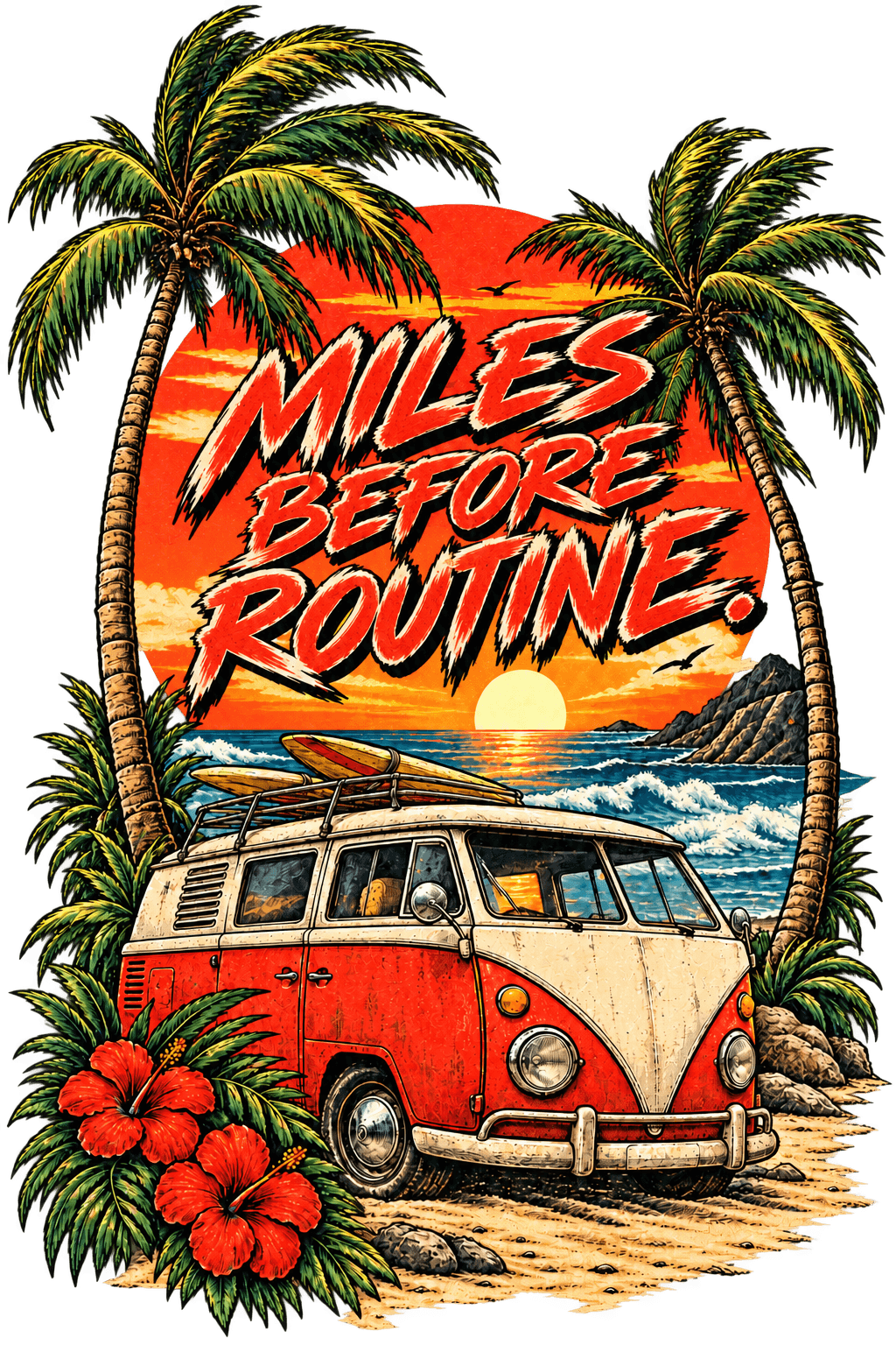 MILES BEFORE ROUTINE.
